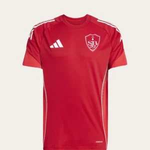 Maillot d'entr. Rouge adulte S2526