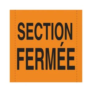 Bannière en treillis PVC Section Fermée