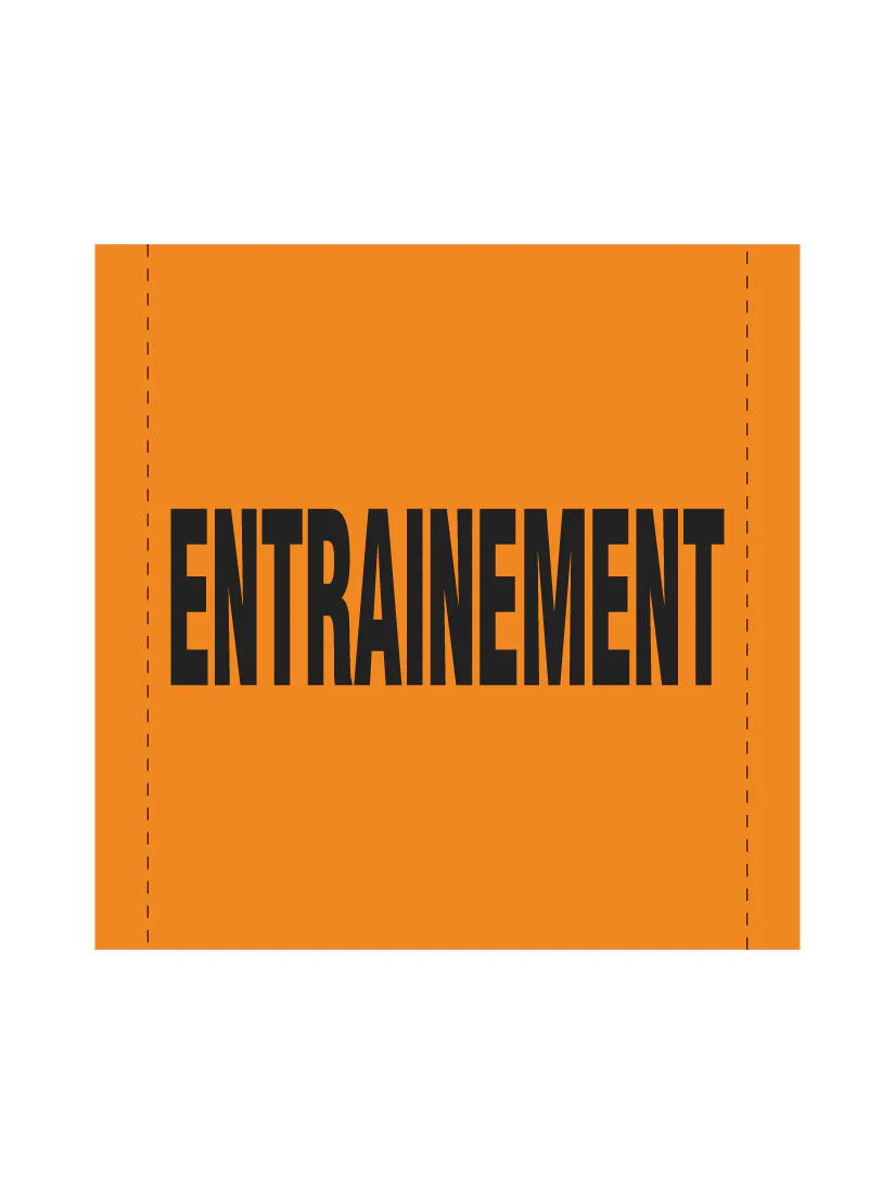 Bannière en treillis PVC Non damée