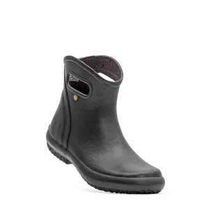 Patch ankle boot solid  - Noir - #11P-15