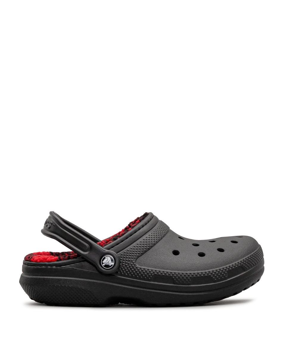 Buffalo check lined clog - Noir - #85P-03 - Image 2