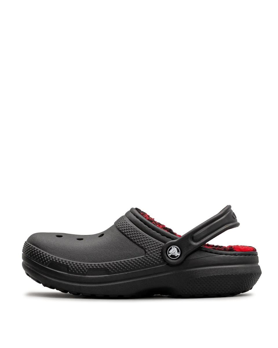 Buffalo check lined clog - Noir - #85P-03 - Image 3