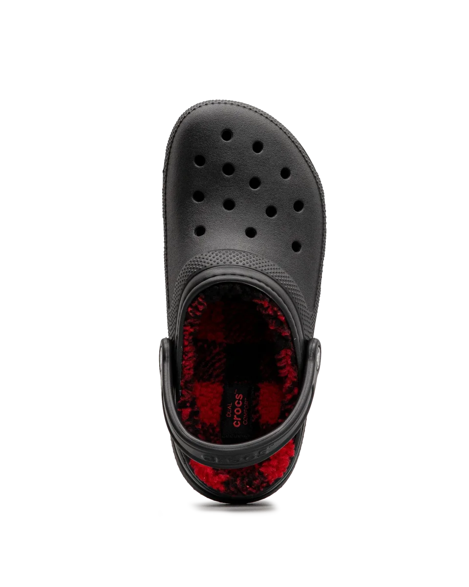 Buffalo check lined clog - Noir - #85P-03 - Image 5