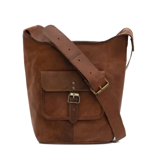 Sac en cuir  - Tan - #90O-34