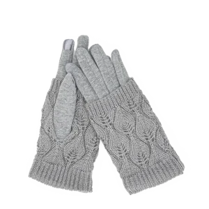 91G-12_12.pngv1741038934 Gant femme - Gris pale - #91G-12