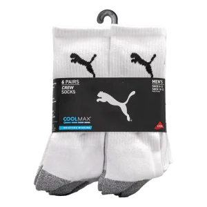 Bas adulte 6pk  - Blanc&noir - #92B-01