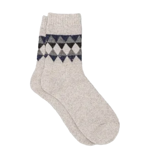 Bas homme 30% laine - Gris - #92B-09
