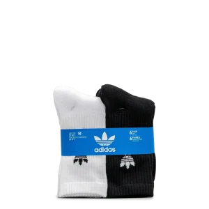 Youth orig 6 pck crew - Blanc&noir - #97B-157