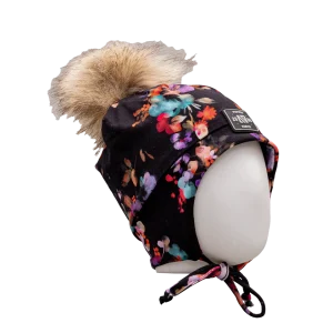 Tuque pompom jersey 2 6y  - Fleur - #97D-205