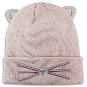 Tuque chat  - Rose pale - #97P-40