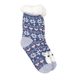 Bas pantoufle - Bleu - #97W-04