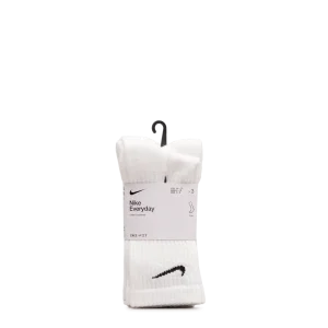 Training crew socks 3pk - Blanc - #98B-09