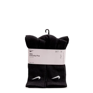 Unisex training socks 6pk - Noir - #98B-15