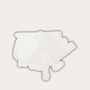 Autocollant Zef Le Pirate blanc