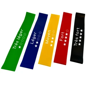 Trousse de 5 élastiques en boucle