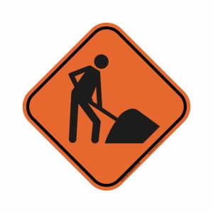 Panneau Travaux en cours