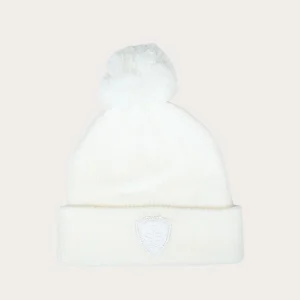Bonnet pompon Blanc SB29
