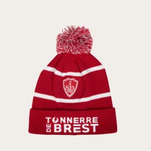 Bonnet rouge pompon Tonnerre de Brest