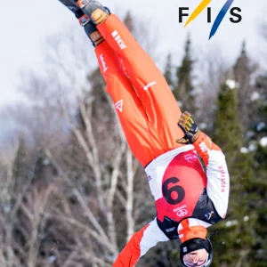 Dossard de ski acrobatique FIS