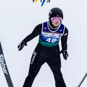Dossard de saut à ski FIS