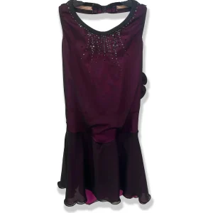 Robe Lalalamond Mauve et Noir