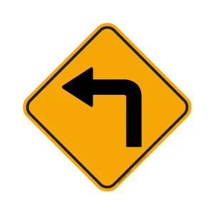 Panneau Virage (Gauche) #4019