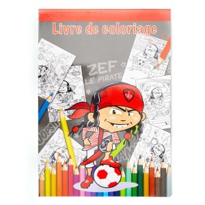 Livre de coloriage Zef