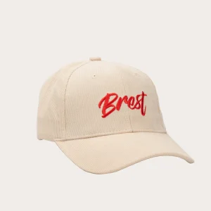 Casquette Velours Beige SB29