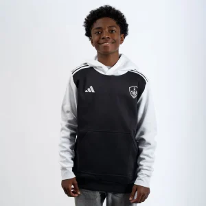 Hoodie Noir et blanc enfant