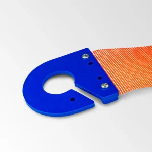 Crochet pour ruban treillis pvc