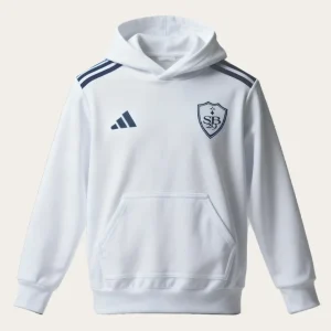 Hoodie Blanc et gris enfant