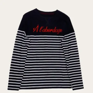 Marinière "À l'abordage" homme
