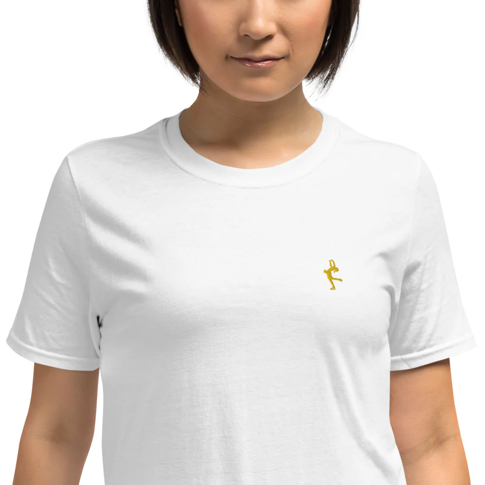T-shirt Patin à Glace Pirouette Cambrée Gold
