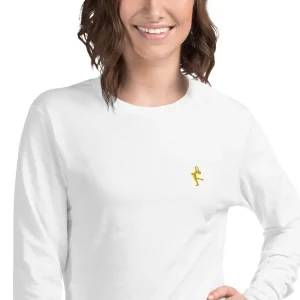 T-shirt à Manches Longues  Pirouette Cambrée Gold