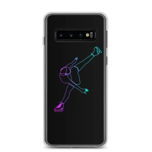 Coque Patin à Glace  Arabesque Néon (Samsung)