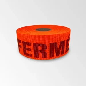 Ruban treillis pvc imprimé